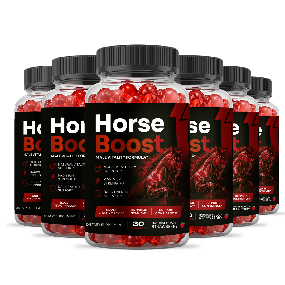 Horse Boost 6 Bottles package